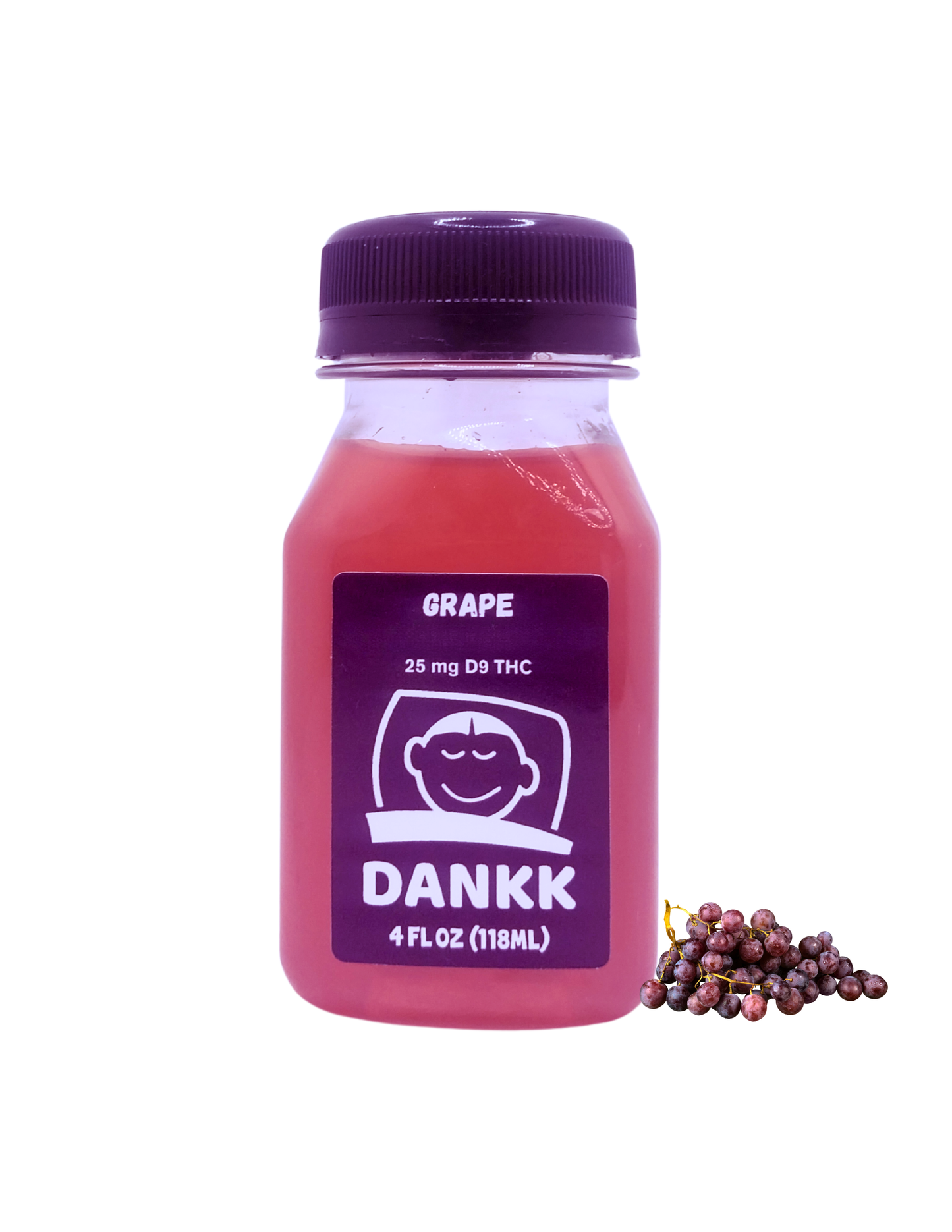 Infused Grape Juice (4 oz) - 25mg D9 THC