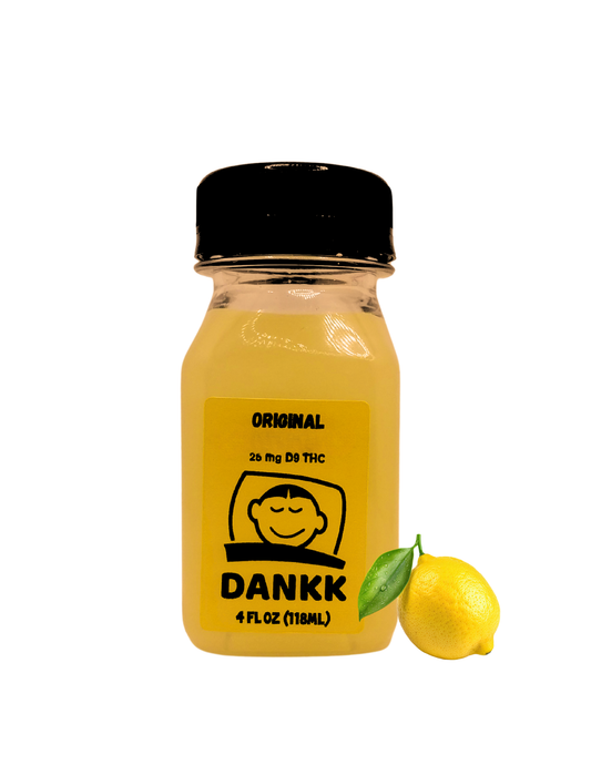 Dankk Lemon Juice (4 oz) - 25mg D9 THC